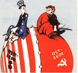 A influência geopolítica dos EUA e da URSS